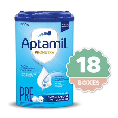 Aptamil Pronutra Advance PRE Infant Formula - 800g ( 18 Boxes )