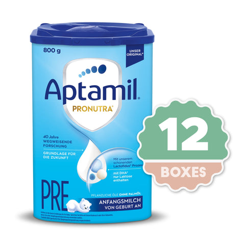 Aptamil Pronutra Advance PRE Infant Formula - 800g ( 12 Boxes )