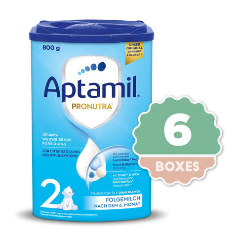 Aptamil Pronutra Advance 2 Infant Formula - 800g ( 6 Boxes )