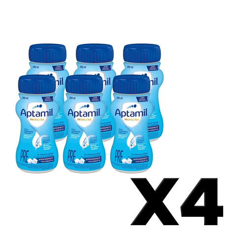Aptamil Pronutra Advance PRE Liquid Milk - 200ml ( 24 bottles )