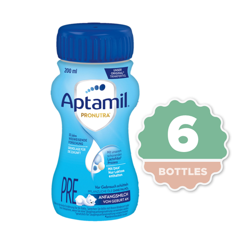 Aptamil Pronutra Advance PRE Liquid Milk - 200ml ( 6 bottles )