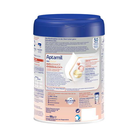Aptamil Profutura Kindermilch 1+ - 800g ( 4 Boxes )