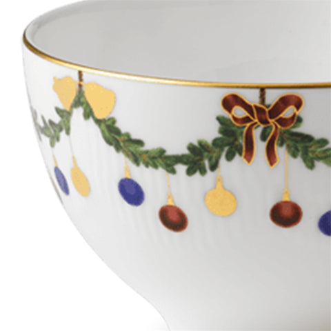 Royal Copenhagen Star fluted christmas Bowl 2pcs 30cl 11cm