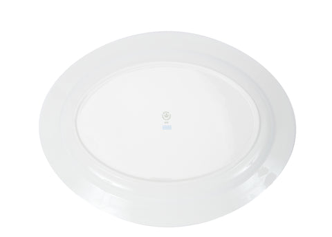 Royal Copenhagen Star fluted christmas dish oval 37cm