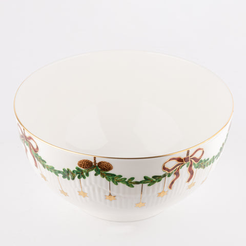 Royal Copenhagen Star Fluted Christmas Bowl 180cl