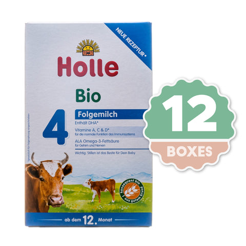 Holle Stage 4 Organic Baby Formula - 600g ( 12 Boxes )
