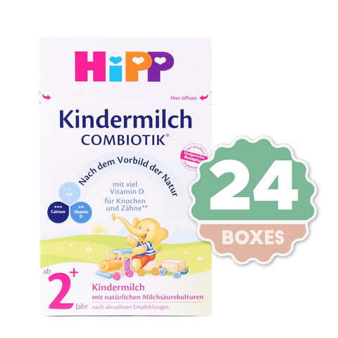 HiPP Combiotic Kindermilch 2+ Baby Formula - 600g ( 24 boxes )