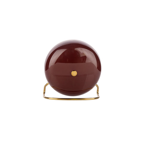 Arne Jacobsen - Table Clock - Station Alarm - Burgundy