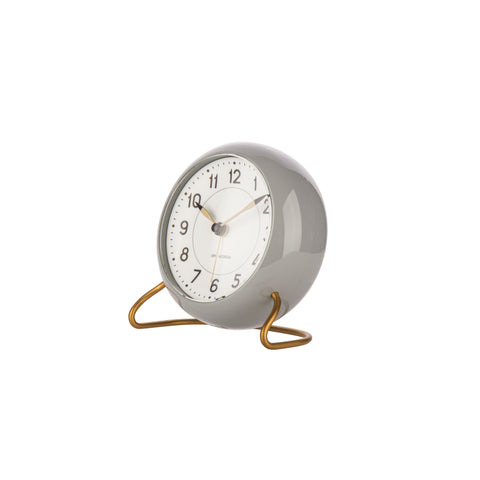 Arne Jacobsen - Table Clock - Station Alarm - Grey