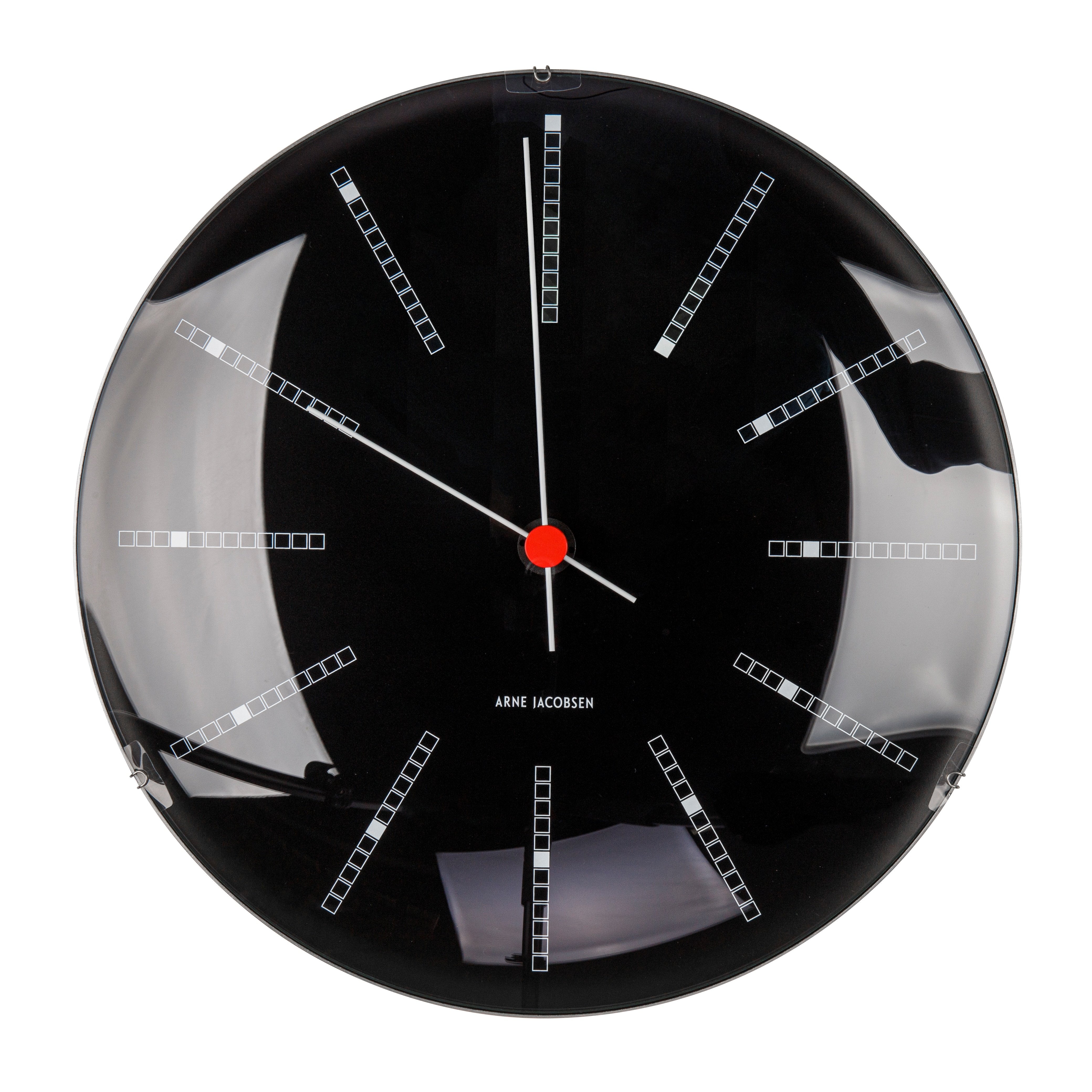 新品Arne Jacobsen Bankers Wall Clock 29cm - インテリア時計