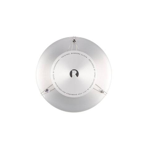 Arne Jacobsen - Bankers Wall Clock - 16 CM in White