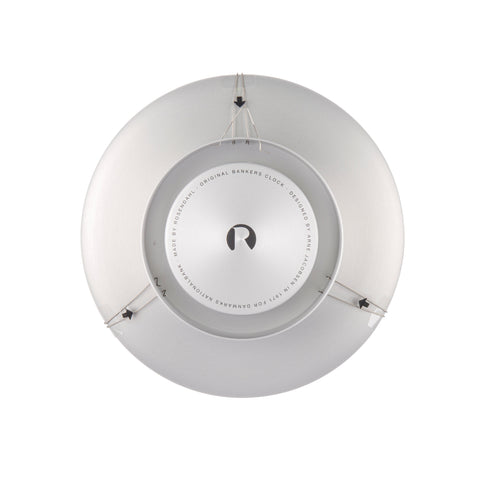 Arne Jacobsen - Bankers Wall Clock - 21 CM in White