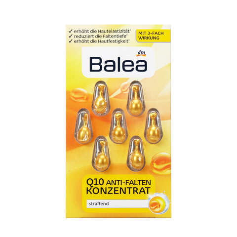 Balea - ample Q10 Anti-Falten Konzentrat, 7 Capsules