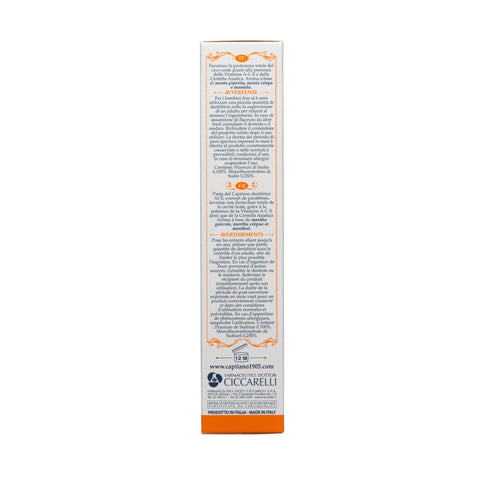 Pasta del Capitano 1905 - Toothpaste - ACE - 75 ml