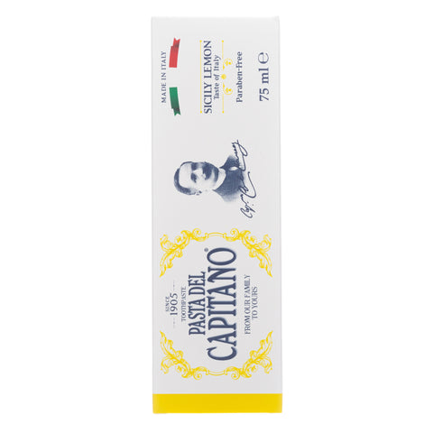 Pasta del Capitano 1905 - Toothpaste - Sicily Lemon - 75 ml