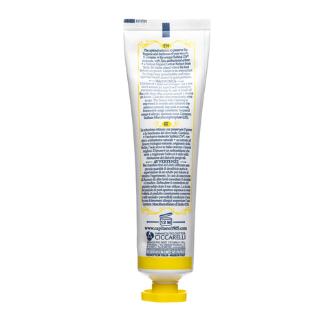 Pasta del Capitano 1905 - Toothpaste - Sicily Lemon - 75 ml