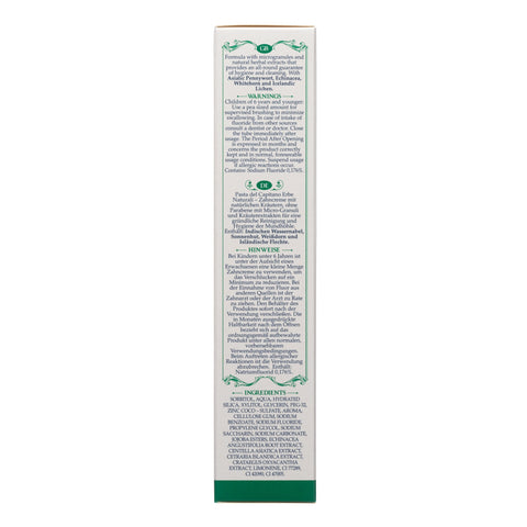 Pasta del Capitano 1905 - Toothpaste - Natural Herbs - 75 ml