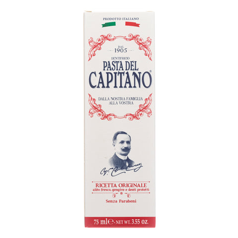 Pasta del Capitano 1905 - Toothpaste - Original Recipe - 75 ml