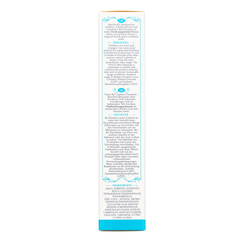Pasta del Capitano 1905 - Toothpaste - Smokers - 75 ml