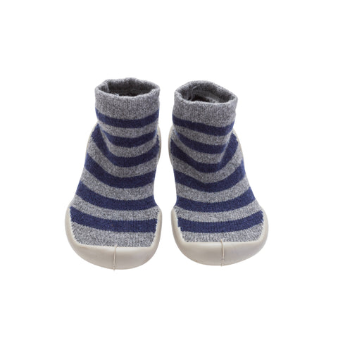 Collegien - Chaussons/ Slippers for Kids - Chaussettes Mountain Stripes