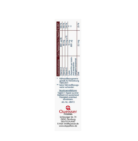 Doppelherz - Augen Vital Vision - 30 Capsules