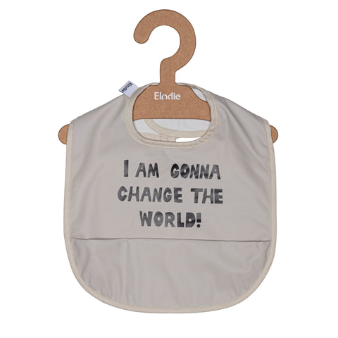 Elodie details Baby Bib Change the World