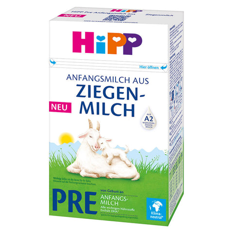 HiPP Organic PRE Infant Goat Milk - 400g ( 10 boxes )