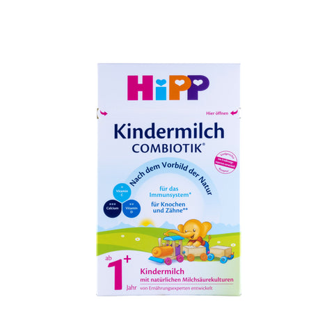 HiPP Combiotic Kindermilch 1+ Baby Formula - 600g (8 boxes)