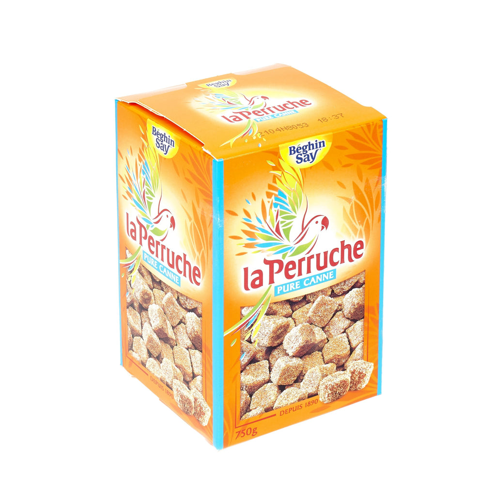 BEGHINSAY Sucre de canne en morceaux La Perruche - 750 g