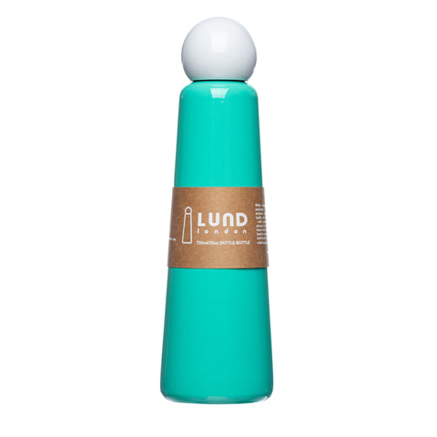 Lund London - Skittle Bottle Jumbo - 750ml - Turquoise and White