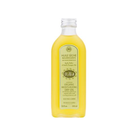 Marius Fabre - Organic Olivia Dry Oil - Organic Olive & Evening Primrose Oils - 230 ml