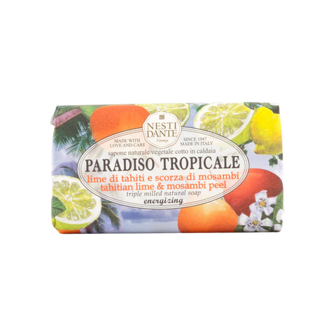 Nesti Dante - PARADISO TROPICALE Tahitian Lime & Mosambi Peel Bar Soap 250g