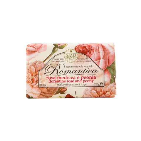 Nesti Dante - ROMANTICA Rose & Peony Bar Soap 250g