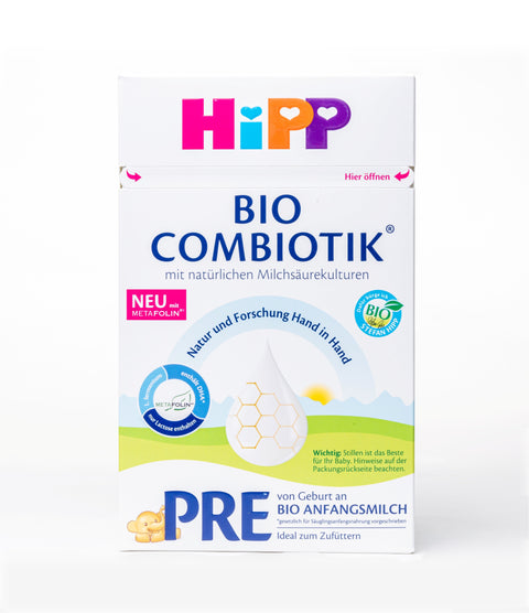 HiPP Combiotic Stage PRE Infant Formula - 600g ( 12 Boxes )