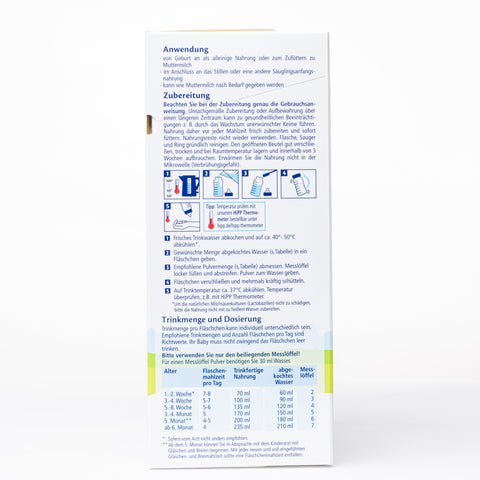 HiPP Combiotic Stage PRE Infant Formula - 600g ( 12 Boxes )