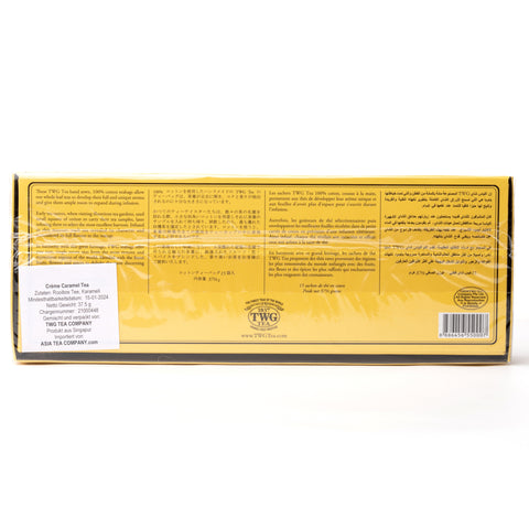 TWG - CRÈME Caramel Tea - 15 tea bags