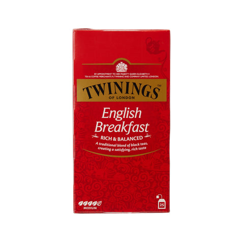 Twinings - English Breakfast - 25 Tea Bags ( 50g )