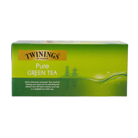 Twinings - Pure Green Tea - 25 Tea Bags ( 50g )