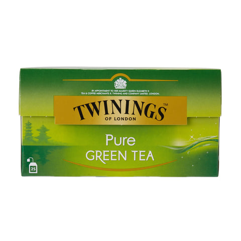 Twinings - Pure Green Tea - 25 Tea Bags ( 50g )