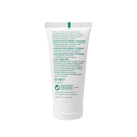Ziaja Manuka Tree Purifiying Normalising Day Cream SPF 10 - 50ml