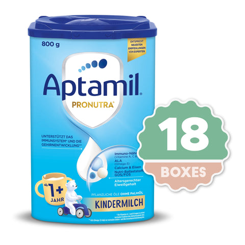 Aptamil Kindermilch 1+ milk powder - 800g ( 18 boxes )