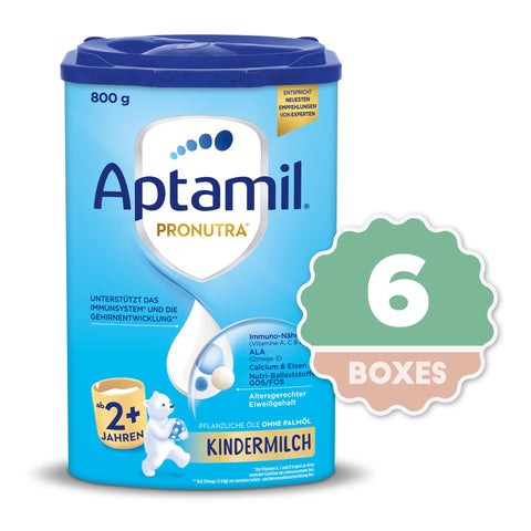 Aptamil Kindermilch 2+ milk powder - 800g ( 6 boxes )