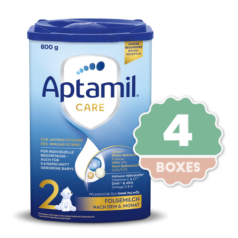 Aptamil Care 2 Infant Formula - 800g ( 4 Boxes )