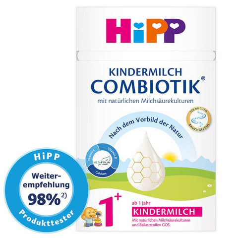 HiPP Combiotic Kindermilch 1+ Baby Formula - 600g