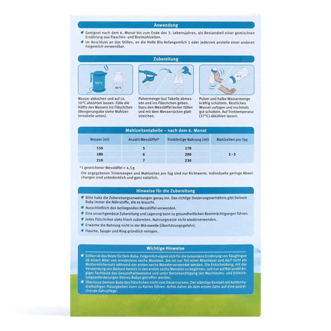 Holle Stage 2 Organic Infant Formula - 600g
