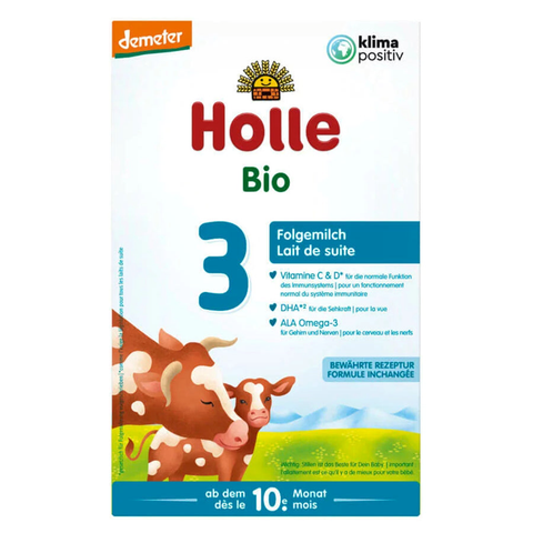 Holle Stage 3 Organic Infant Formula - 600g