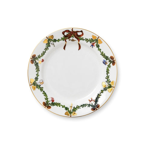 Royal Copenhagen Star fluted christmas Plate 22cm