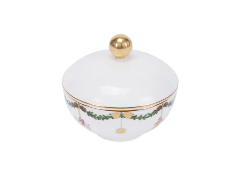 Royal Copenhagen Star fluted christmas Sugar bowl 15cl