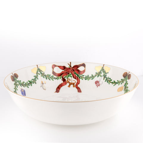 Royal Copenhagen Star Fluted Christmas Bowl 175cl