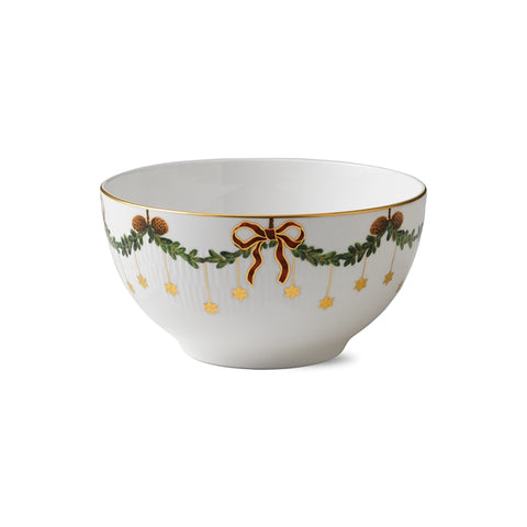 Royal Copenhagen Star Fluted Christmas Bowl 180cl